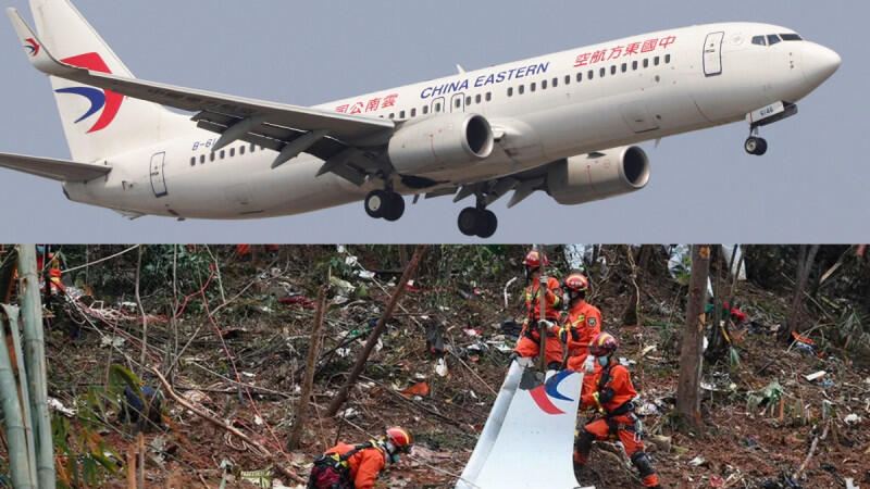 В Китае рухнул пассажирский самолет