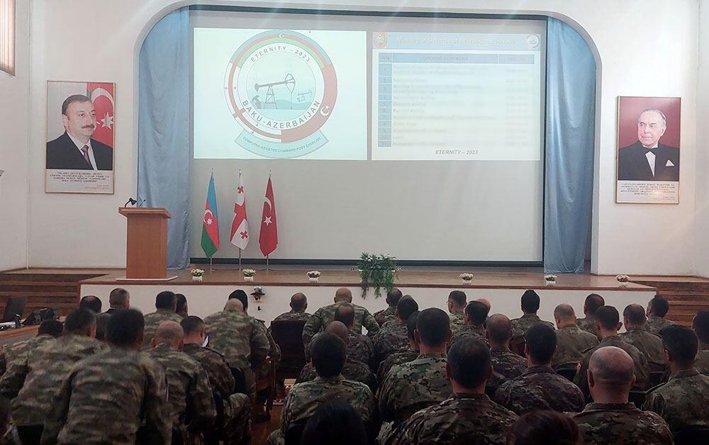 Bakıda Azərbaycan, Türkiyə və Gürcüstan birgə hərbi təlimləri keçirilir