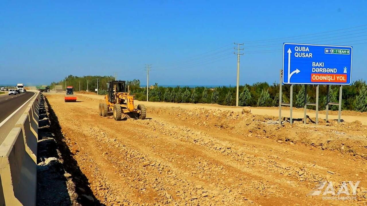 Завершены ремонтно-восстановительные работы на участке трассы Баку-Губа-госграница с РФ