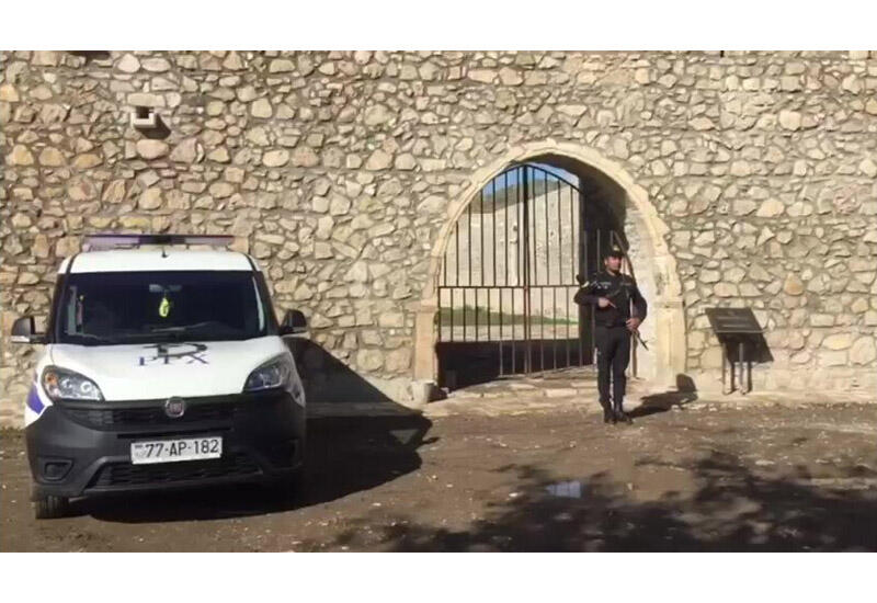 В Ханкенди собор и церковь охраняются сотрудниками азербайджанской полиции