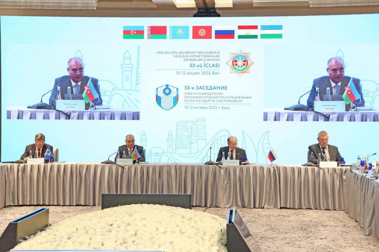 В Баку прошло очередное заседание Совета руководителей органов безопасности и спецслужб СНГ