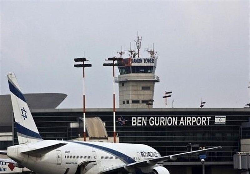 İsrailin hava limanında bütün uçuşlar dayandırıldı