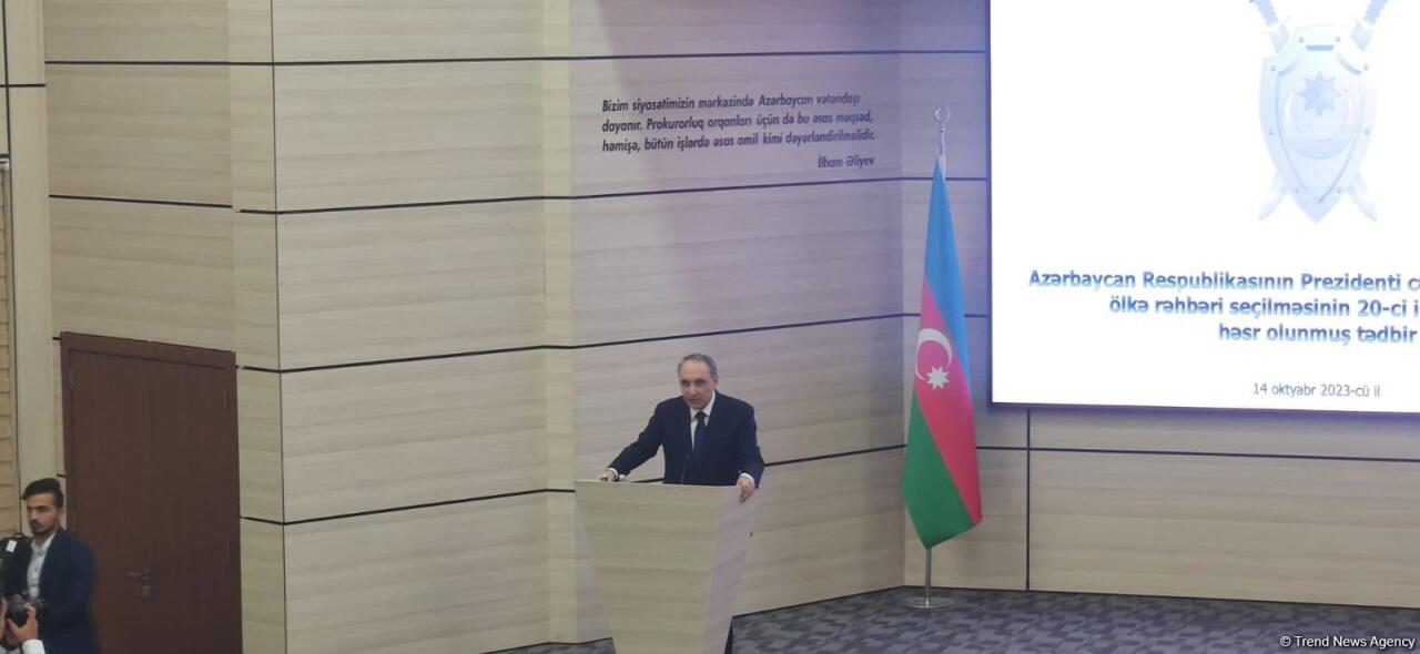Кямран Алиев об обеспечении безопасности в Азербайджане