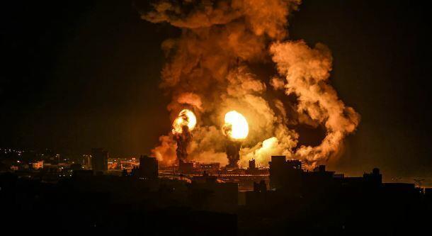 Атакован рынок в Газе