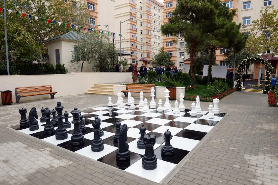 С участием вице-президента Фонда Гейдара Алиева Лейлы Алиевой состоялось открытие очередного двора в рамках проекта «Наш двор»