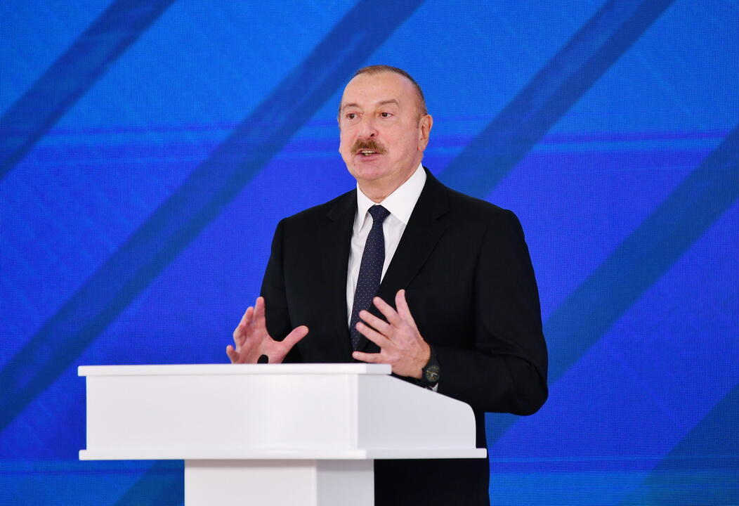 Президент Ильхам Алиев: У Азербайджана большие планы по сотрудничеству с ОАЭ в области возобновляемых источников энергии