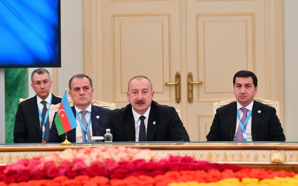 Президент Ильхам Алиев принял участие в саммите глав государств ОТГ в Астане