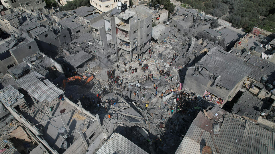 Кадры последствий ударов по Газе