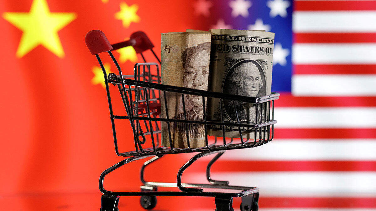 Объем торговли Китая и США упал