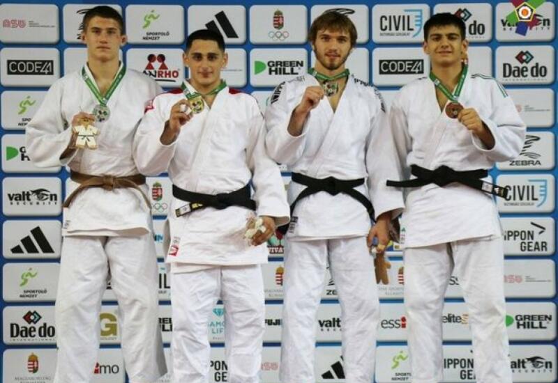 Азербайджанские дзюдоисты завоевали 4 медали на Кубке Европы