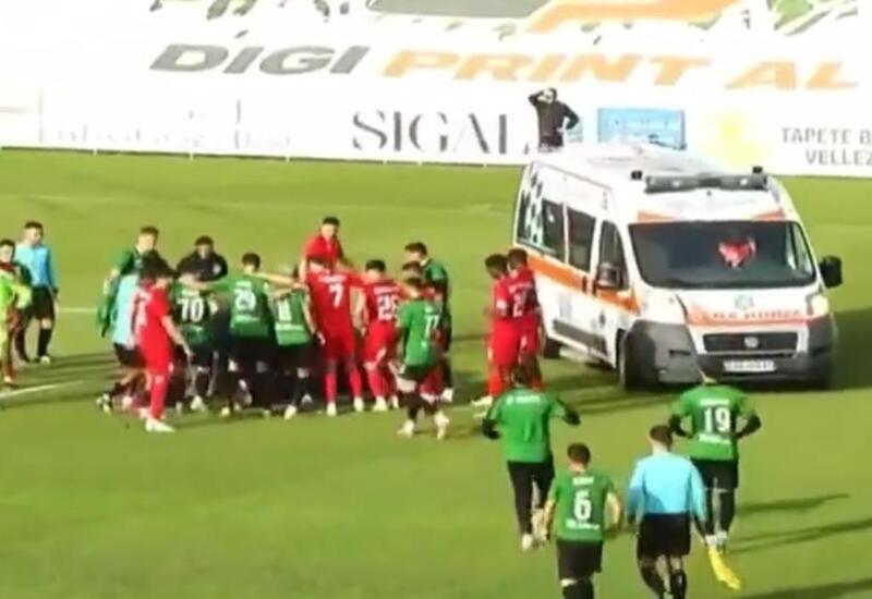 Футболист умер во время матча в Албании