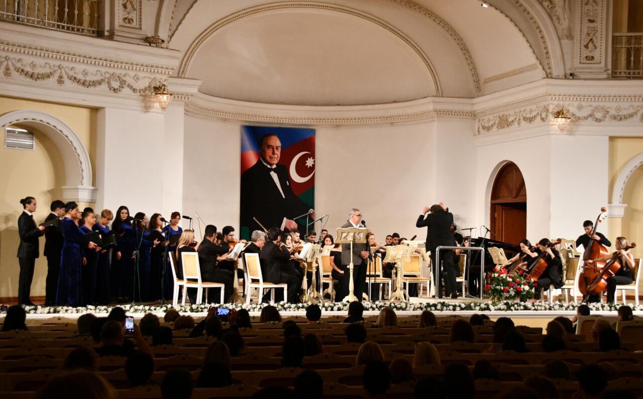 Союз композиторов провел концерт, посвященный 100-летию великого лидера Гейдара Алиева