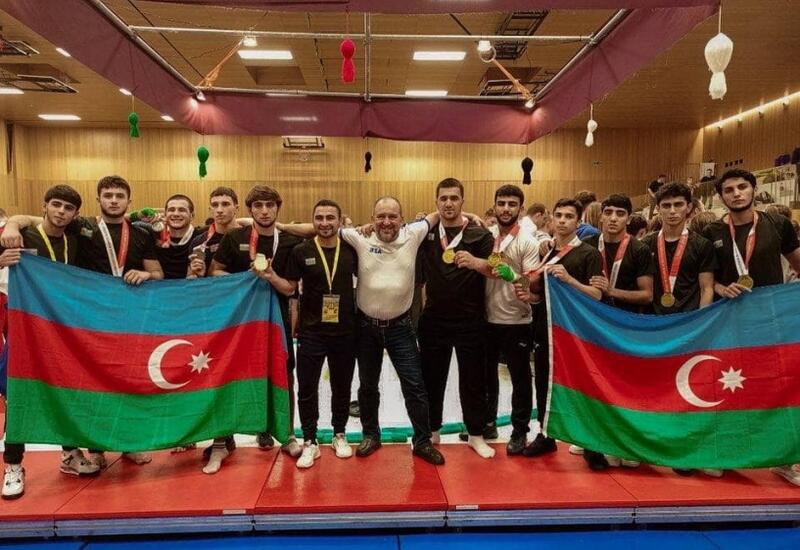 Азербайджанские сумоисты завершили чемпионат Европы с семью медалями