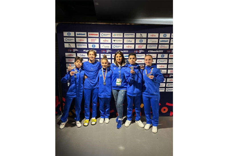 Azərbaycan gimnastları dünya yaş qrupları yarışında gümüş medal qazanıblar