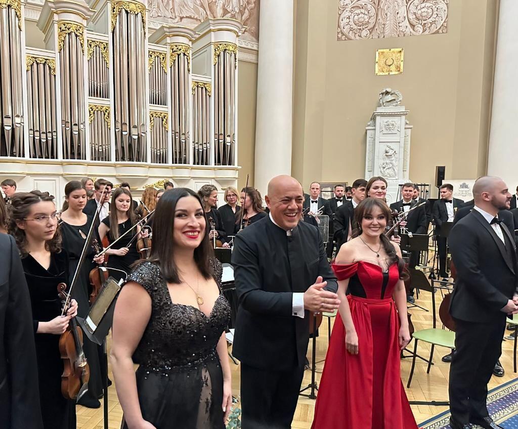 Sankt-Peterburqda Heydər Əliyevin 100 illiyi münasibətilə klassik konsert gecəsi təşkil edilib