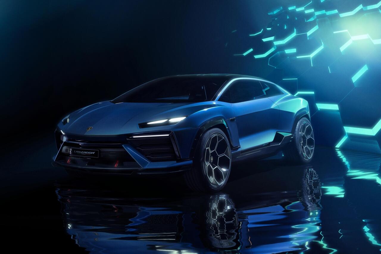 Lamborghini рассекретила внедорожный электросуперкар Lanzador