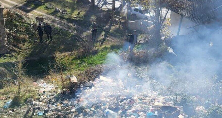 В Дашкесане выявлен факт незаконной перевозки горной породы