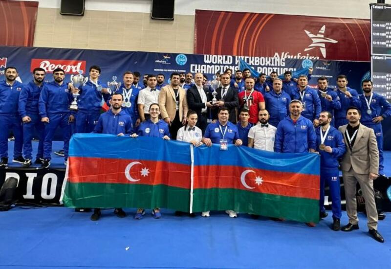 Азербайджанские кикбоксеры завершили ЧМ с 13 медалями