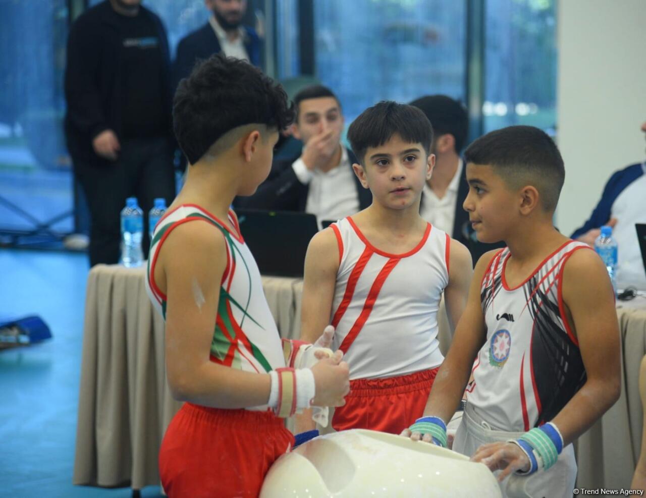 Проходят соревнования чемпионата Азербайджана и первенства Баку по мужской и женской спортивной гимнастике
