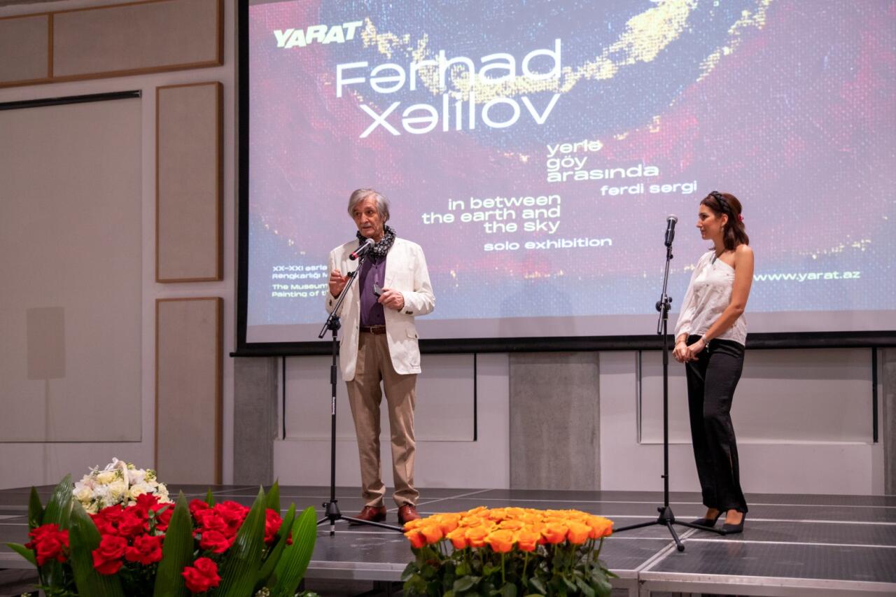 YARAT организовал выставку народного художника Фархада Халилова "Между небом и землей"
