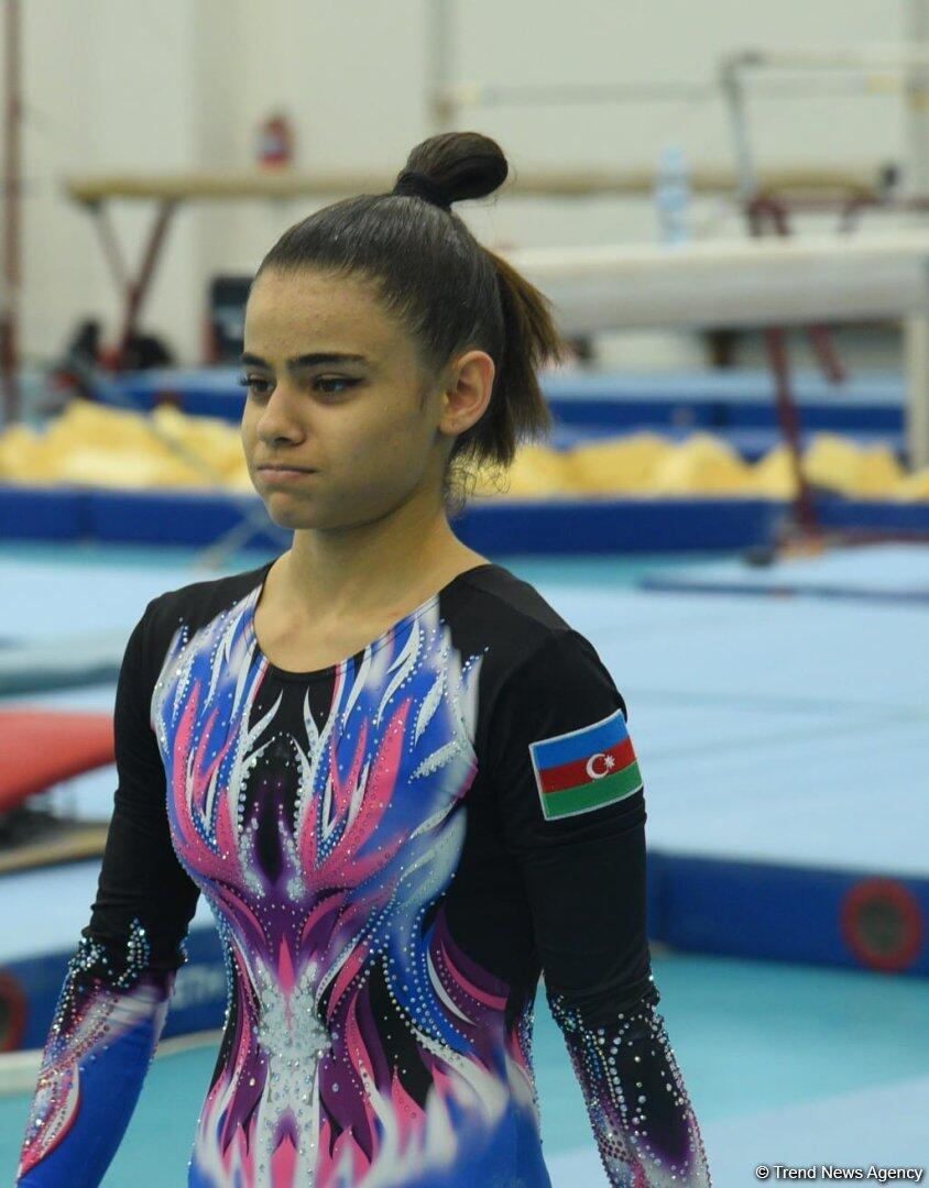 Проходит заключительный соревновательный день чемпионата Азербайджана и первенства Баку по мужской и женской спортивной гимнастике