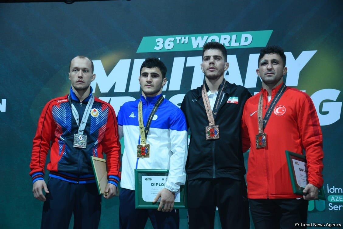 Азербайджанские борцы завоевали пять медалей на чемпионате мира
