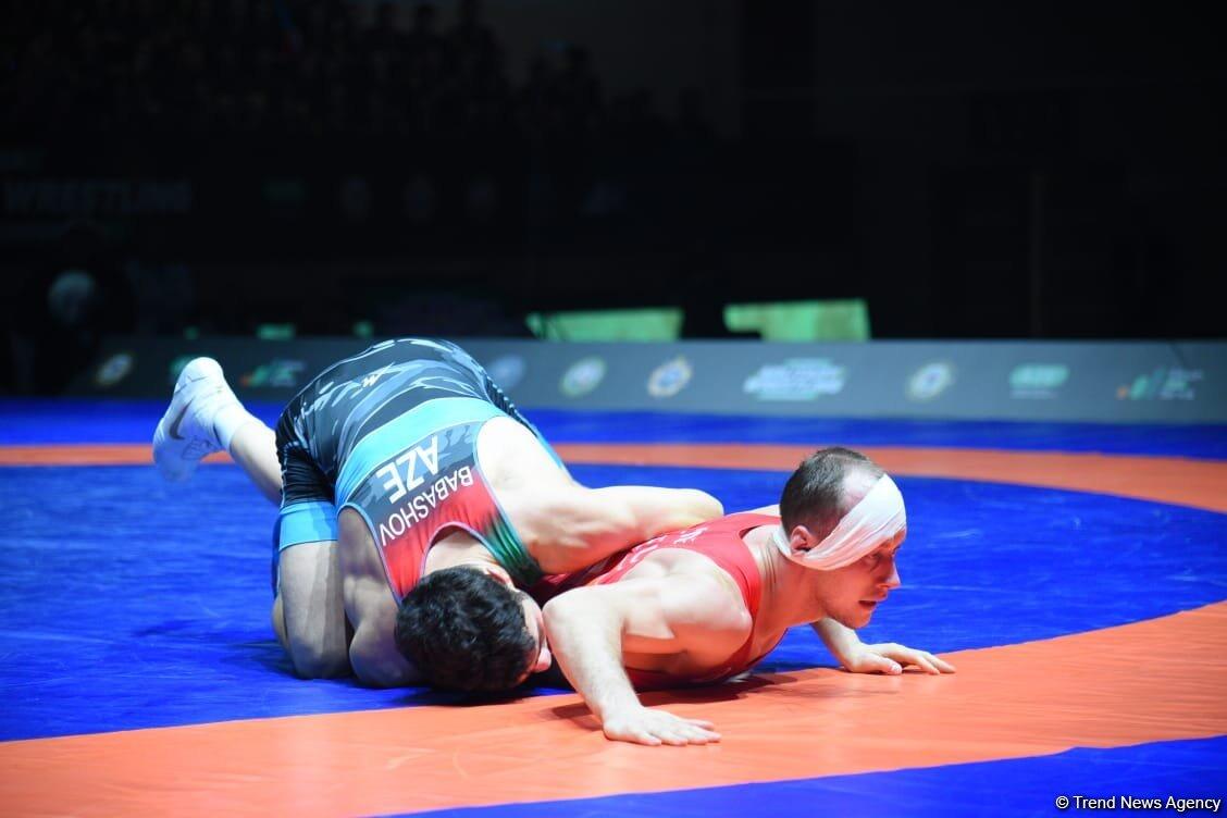 Азербайджанские борцы завоевали пять медалей на чемпионате мира