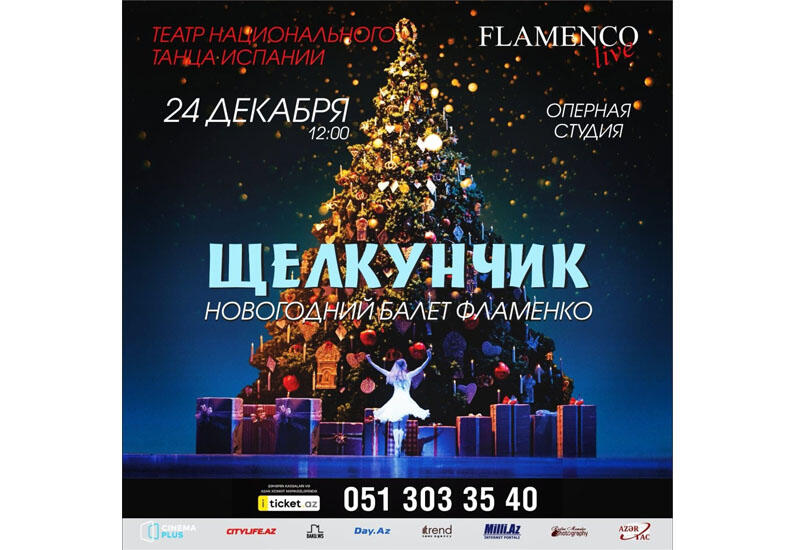 В Баку покажут представление "ЩЕЛКУНЧИК. Новогодний балет фламенко"