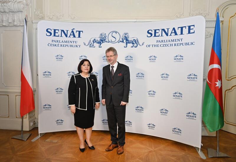 Сахиба Гафарова проинформировала председателя Сената парламента Чехии о ситуации в регионе