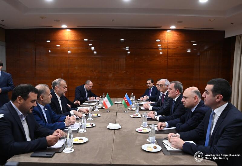 В Москве прошла встреча министров иностранных дел Азербайджана и Ирана