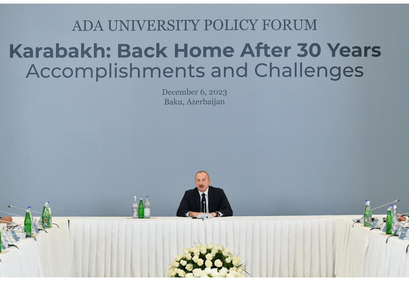 Президент Ильхам Алиев: Наше внутреннее положение не зависит от внешних факторов