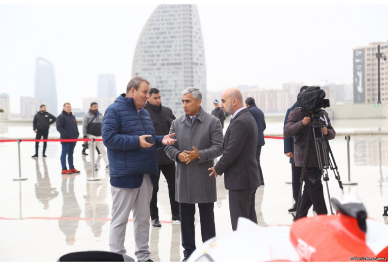 В Баку в рамках Недели FIA прошла выставка спортивных автомобилей