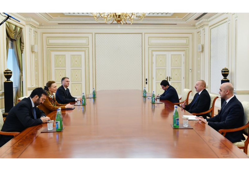 Президент Ильхам Алиев принял генерального секретаря Совета Европы