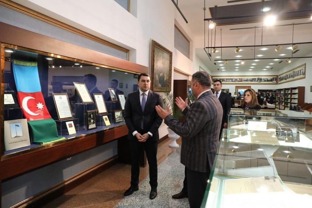Адиль Керимли посетил Музей Гейдара Алиева в городе Нахчыван