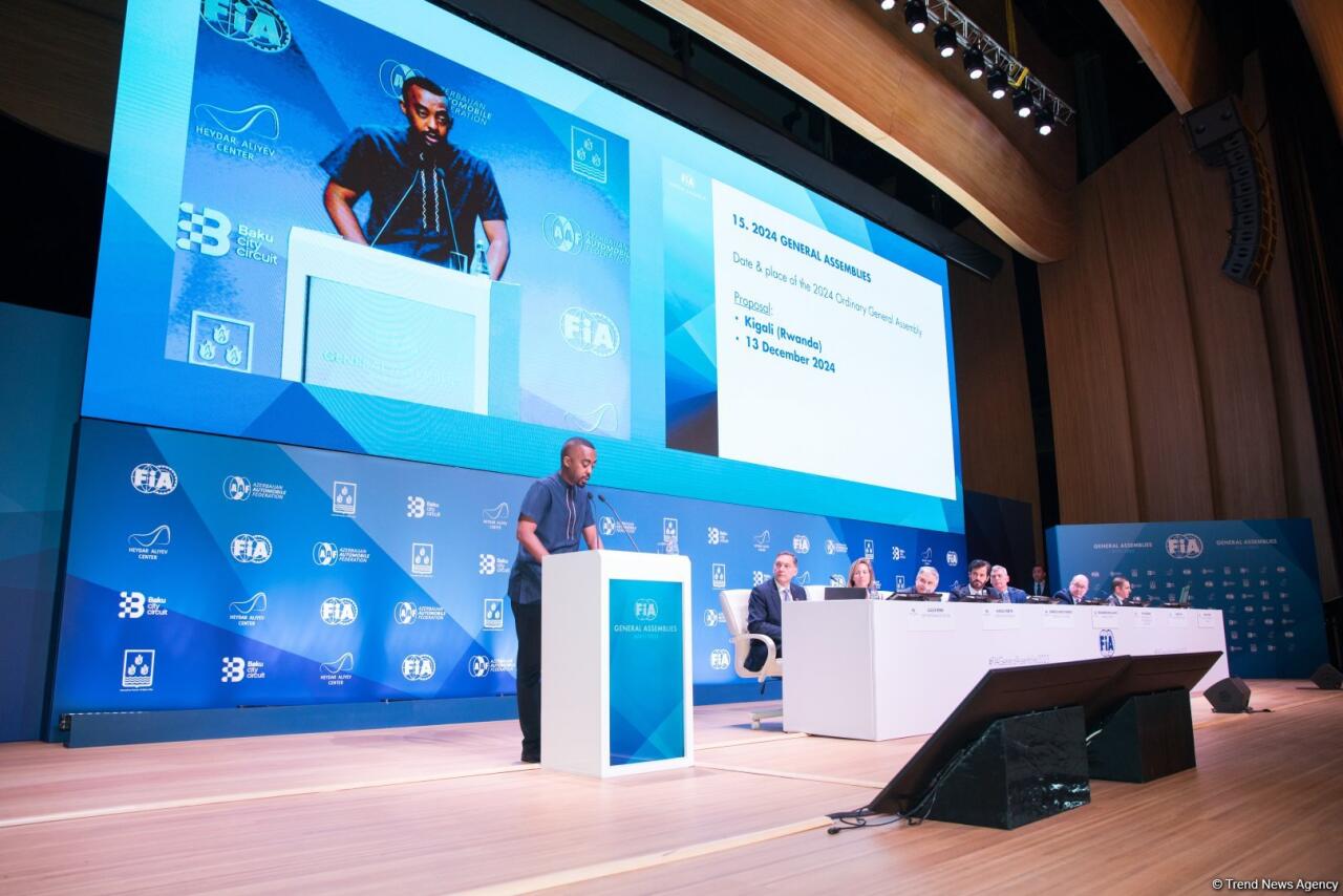 В Баку состоялось итоговое заседание Генеральной ассамблеи FIA
