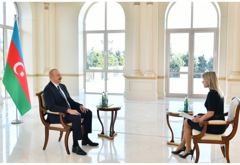 Президент Ильхам Алиев: Наше публичное общение с карабахскими армянами, а также то, что мы сделали после, показало, что мы хотели, чтобы они остались
