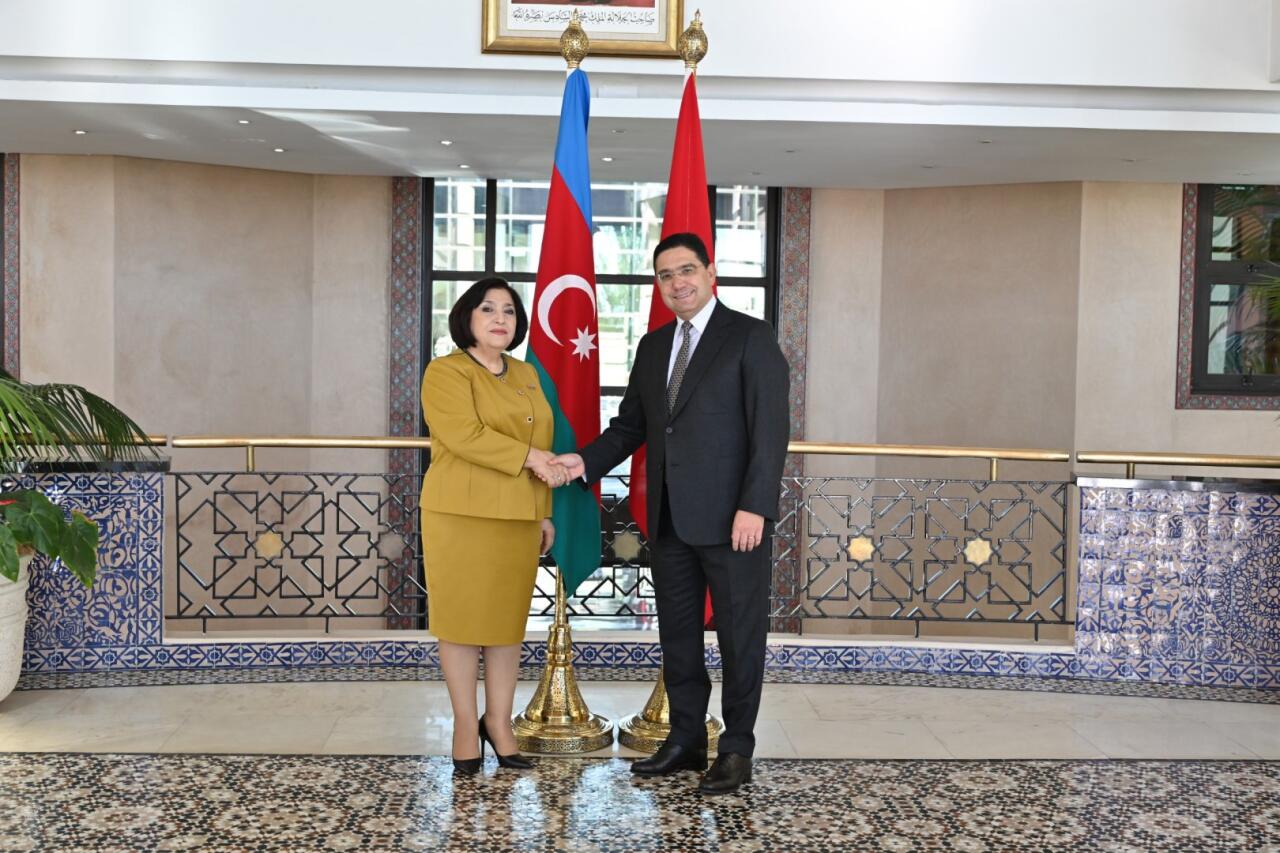 Спикер парламента Азербайджана встретилась с главой МИД Марокко