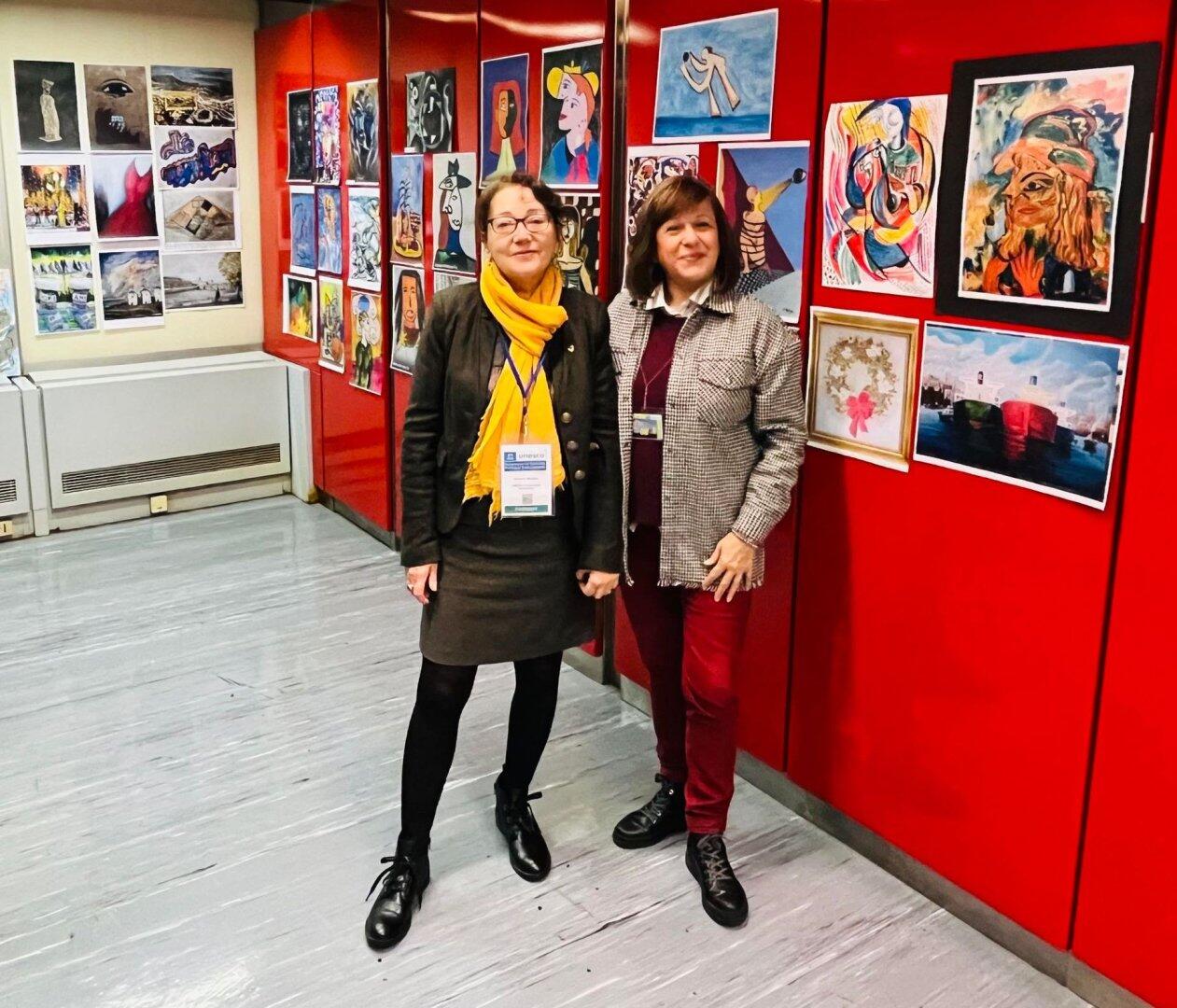 Работы азербайджанских художников представлены в Париже