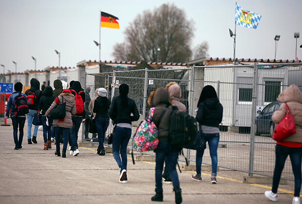 Мигранты выясняют отношения на улицах Германии