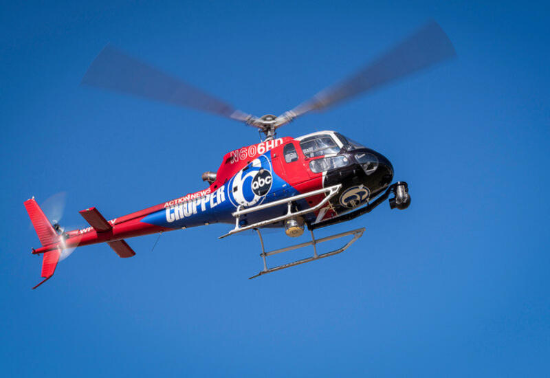 В США произошло крушение вертолета американского телеканала