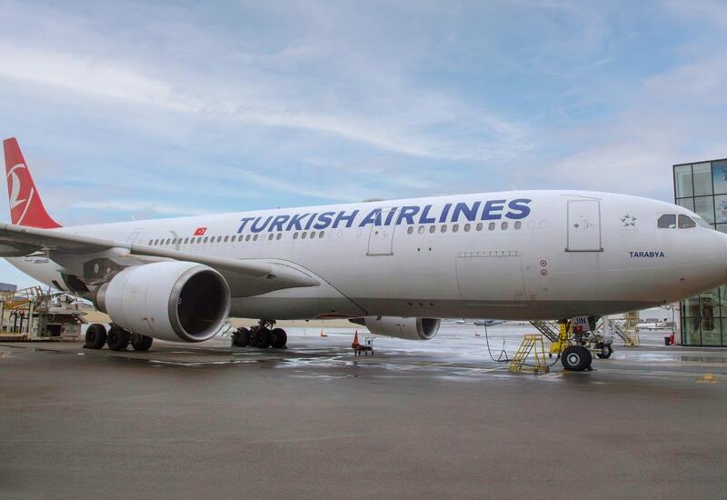 Самолет Turkish Airlines совершил экстренную посадку в Международном аэропорту Гейдар Алиев