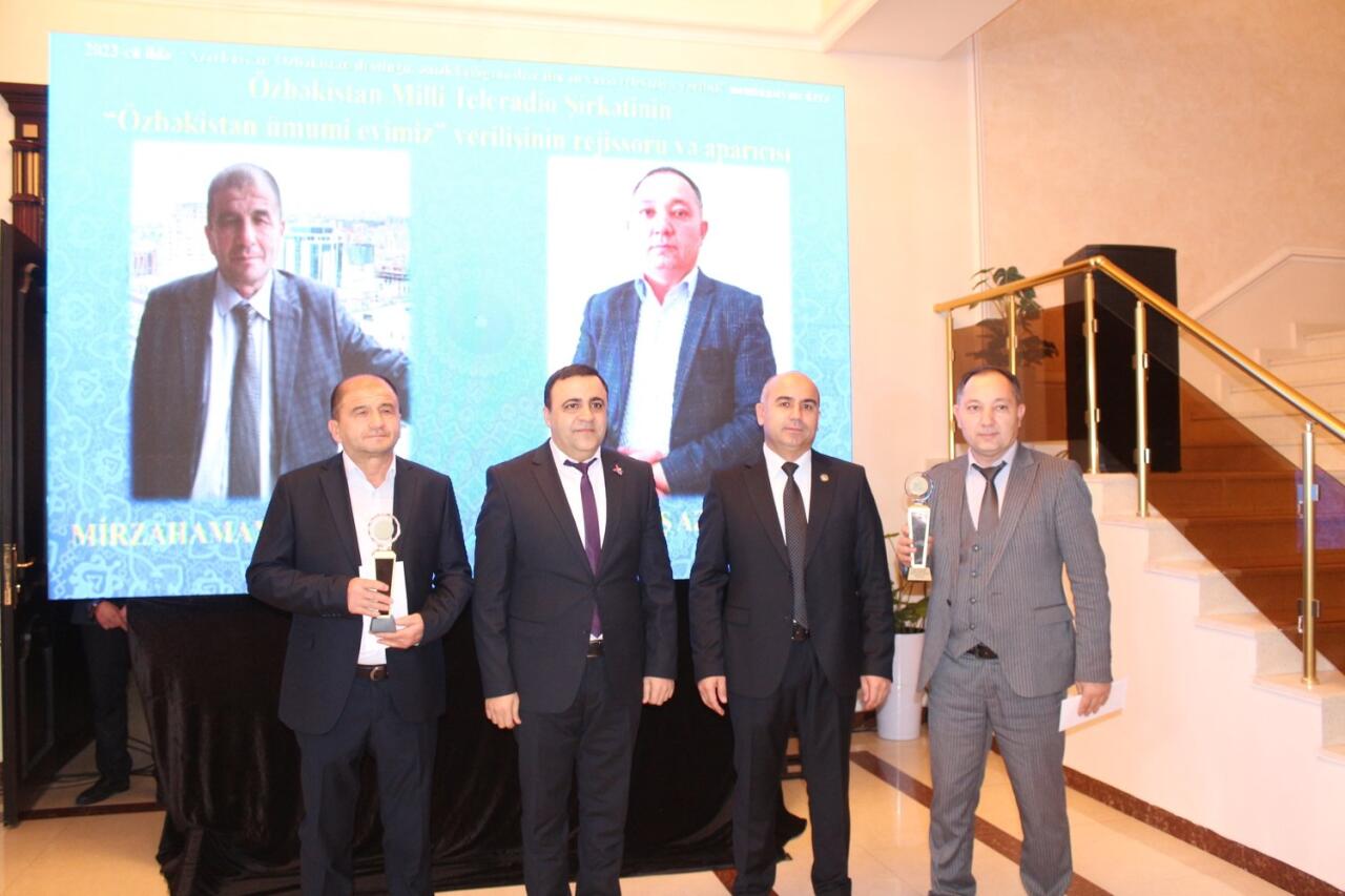 Корреспондент Trend Вугар Иманов удостоен награды Азербайджанского культурного центра имени Гейдара Алиева в Узбекистане