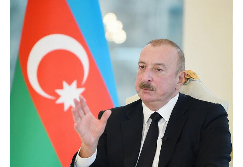 Президент Ильхам Алиев в интервью телеканалам рассказал об азербайджанской журналистке, задержанной в Новой Каледонии