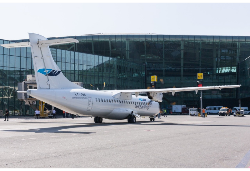 Рейс Georgian Wings в Международный аэропорт Гейдар Алиев отменен из-за неблагоприятной погоды в Тбилиси