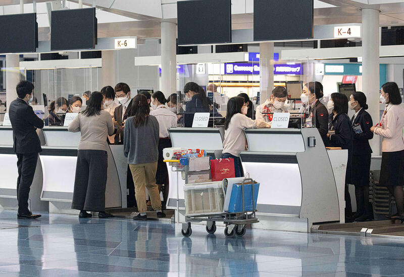 В аэропорту Японии столкнулись два самолета