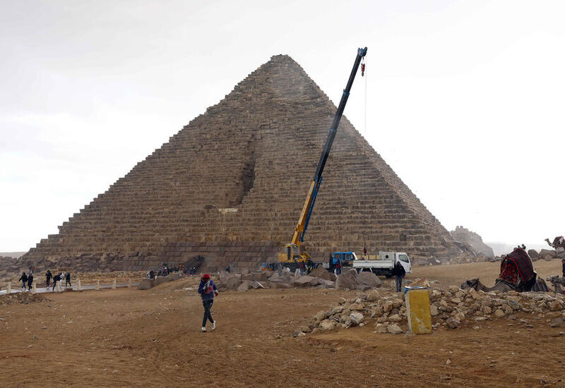 В Египте планируют восстановить гранитную облицовку одной из пирамид