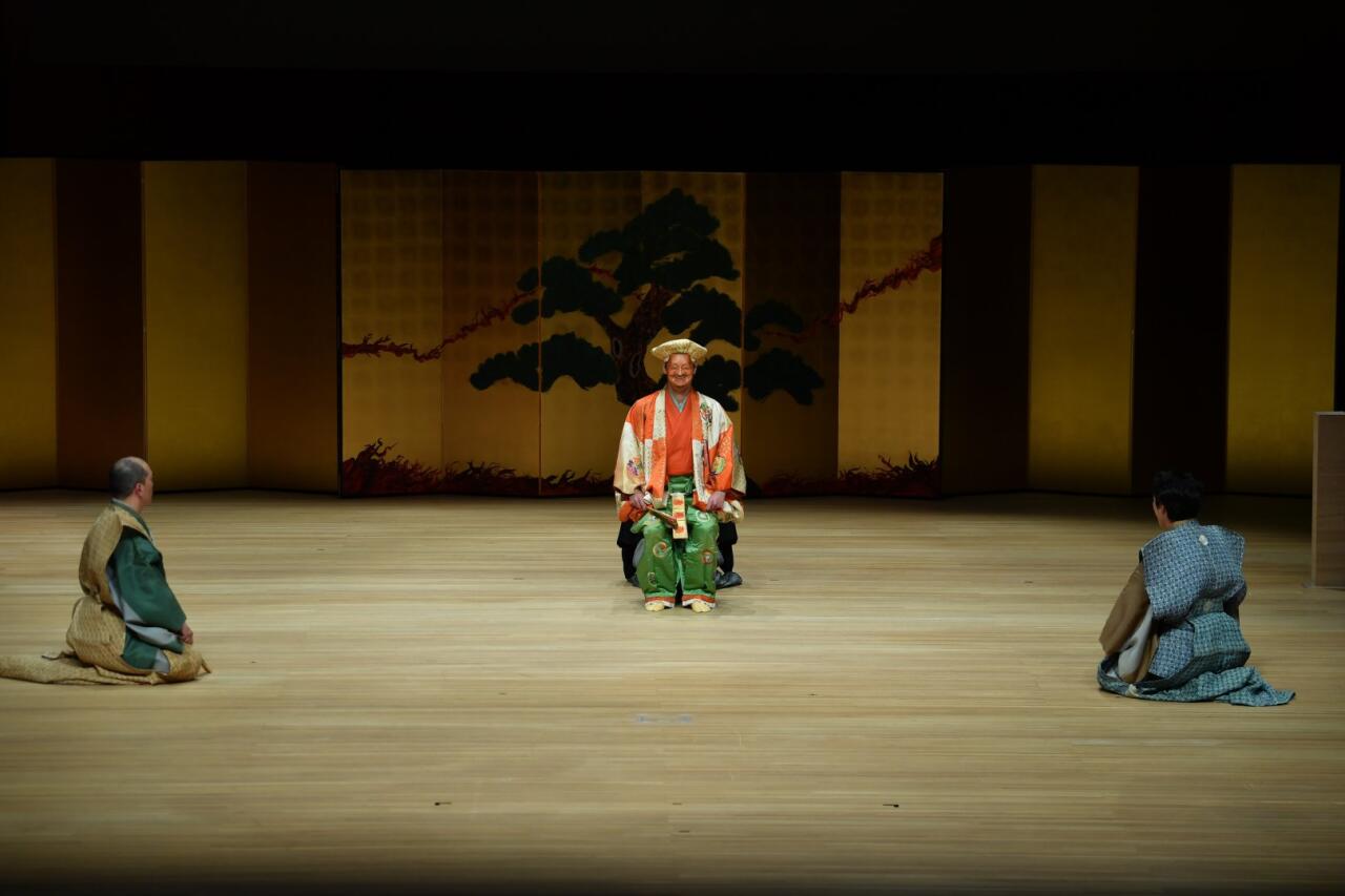 В Центре Гейдара Алиева представлен уникальный театрализованный вид искусства Японии XIII века