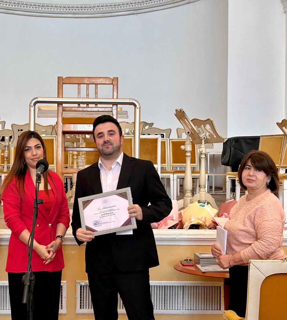 В Академической филармонии имени Муслима Магомаева наградили талантливую азербайджанскую молодежь