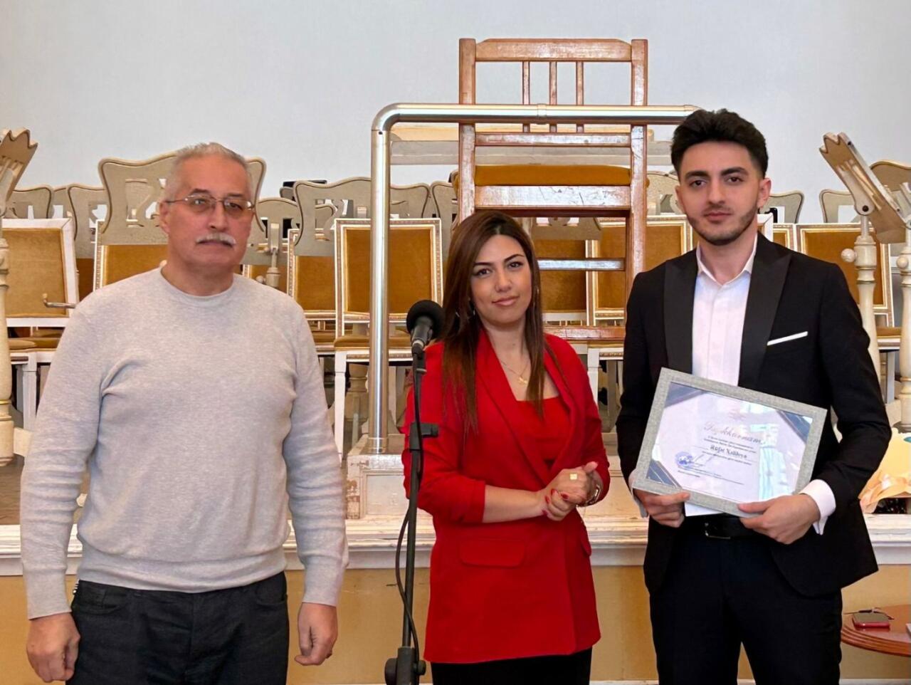 В Академической филармонии имени Муслима Магомаева наградили талантливую азербайджанскую молодежь