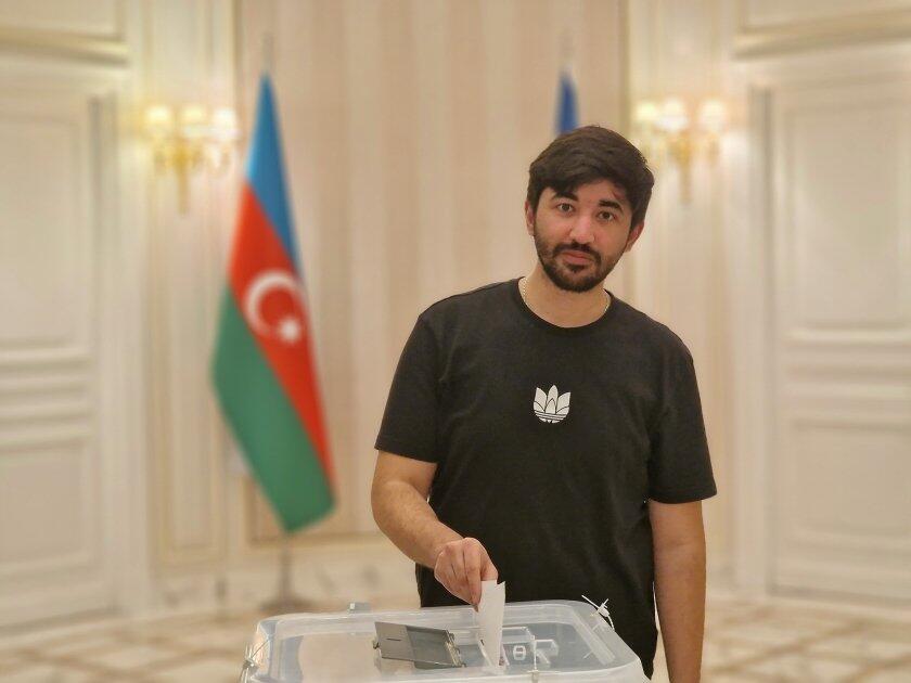 Члены сборной Азербайджана по дзюдо проголосовали в Париже